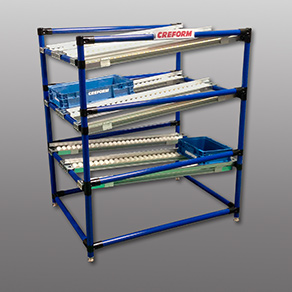 96" W X 41" D X 84" H CART SHELVING STEEL ROLLING Details about   CREFORM H-1 STORAGE RACKING 